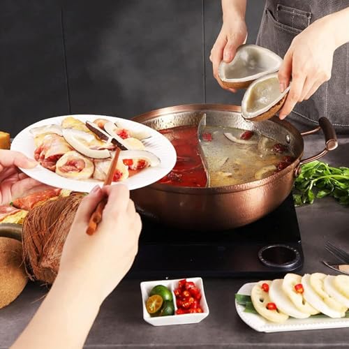 Olla para hot pot de acero inoxidable 27 cm miniatura 5