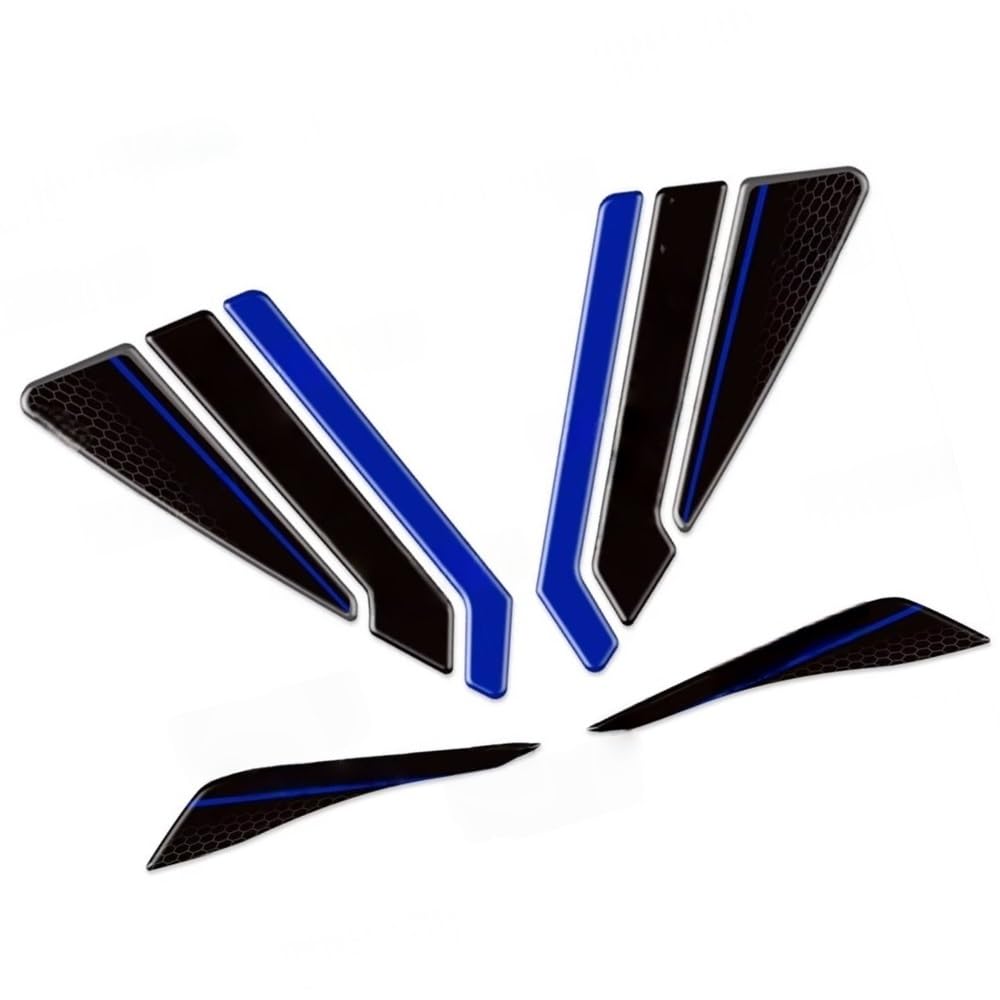 Motorcycle Fuel Tank Sticker Decals for MT07 for MT 07 2021-2024 Traction Pad Decal(Color1)