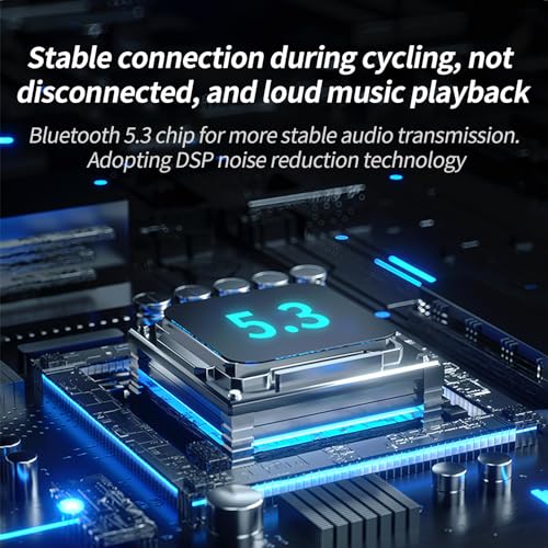 Jzaq A30 Motorcycle Helmet Speakers Helmet Bluetooth Headset Headphone Automatic Answer Music Control,120 Hours Playing Time High Sound Quality System Ultra Thin Cycling/Skiing/Riding 1200 Mah Battery thumb #4
