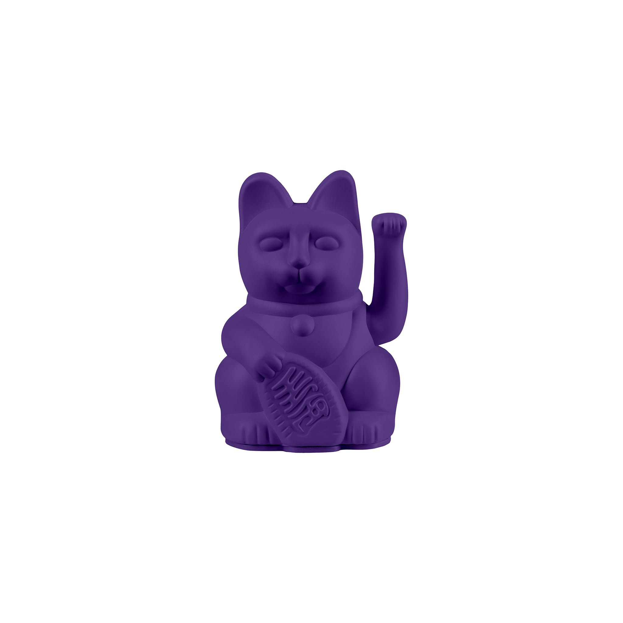Chat Porte-bonheur Donkey Products Mini Maneki Neko Vert – Figurine Porte-bonheur Plastique, Modèle 330537