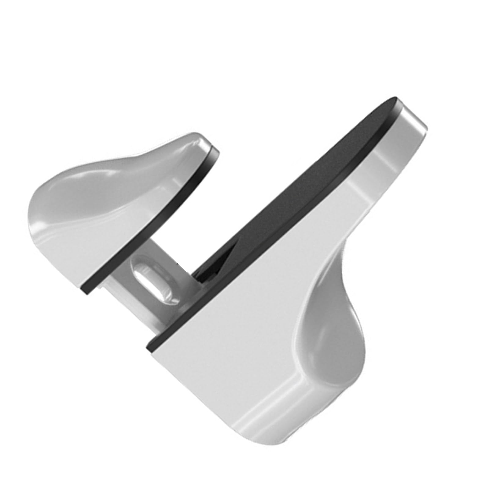 Metal Glass Shelving Brackets Adjustable Wall Mount Clamps Elegant Glass Shelf Simple Intalls for Panel Panel Carriers