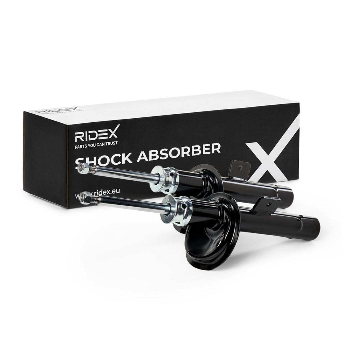RIDEX 854S1610 2x Amortiguador Delantero Izquierda Delantero Derecha Delantero Compatible con CITROËN Berlingo/Berlingo First I MF, GJK, GFK