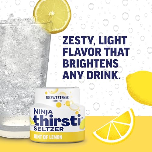 Image of Ninja Thirsti Flavored Water Drops, Seltzer Berry Lemon Variety | Zero Calorie, Zero Sugar, 20 Drinks, 3 Pack, Compatible with All Ninja Thirsti Drink Systems - WC1000, WC2000 & WC3000, WCFV1