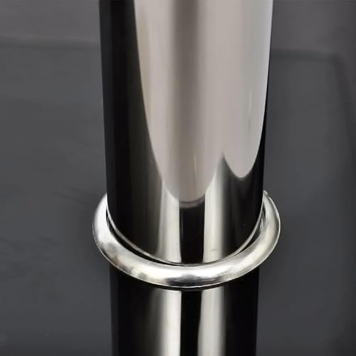 Miniatura 4 de Mesa de centro transparente, vidrio templado negro pequeña duradera para sala de estar, rectangular moderna Mesa de Centro para Sala con