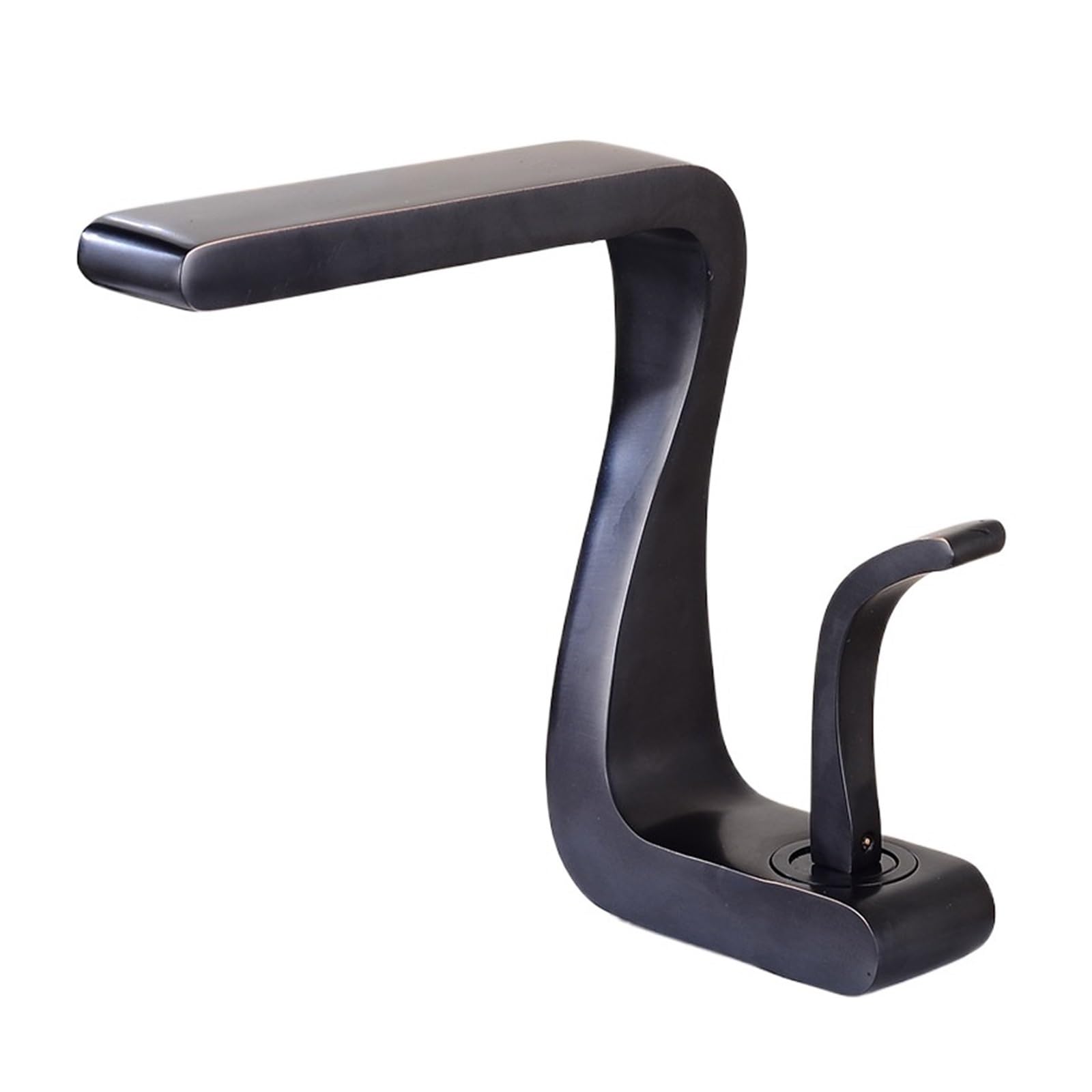CVFRDD Basin Faucet Hot And Cold Chrome Brass Single Handle Basin Mixer Tap, Deck Mounted Bathroom Faucets Sink Faucet 21035(21035S)