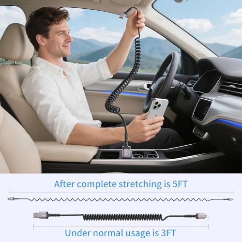 3 Pack Coiled Lightning Cable
