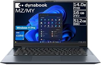 Amazon.co.jp: dynabook MZ/MY Webモデル【14型 抗菌ボディ モバイル
