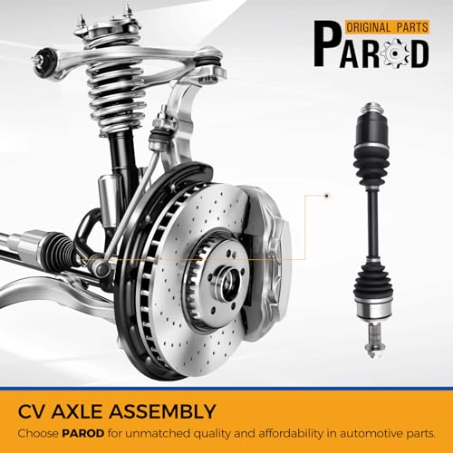 PAROD 664251 CV Axle Assembly Fit for 2009-2014 Acura TSX, 2008-2017 Accord, 2014 Civic 1.8L 2.4L Front passenger/Right by PAROD - Image 2