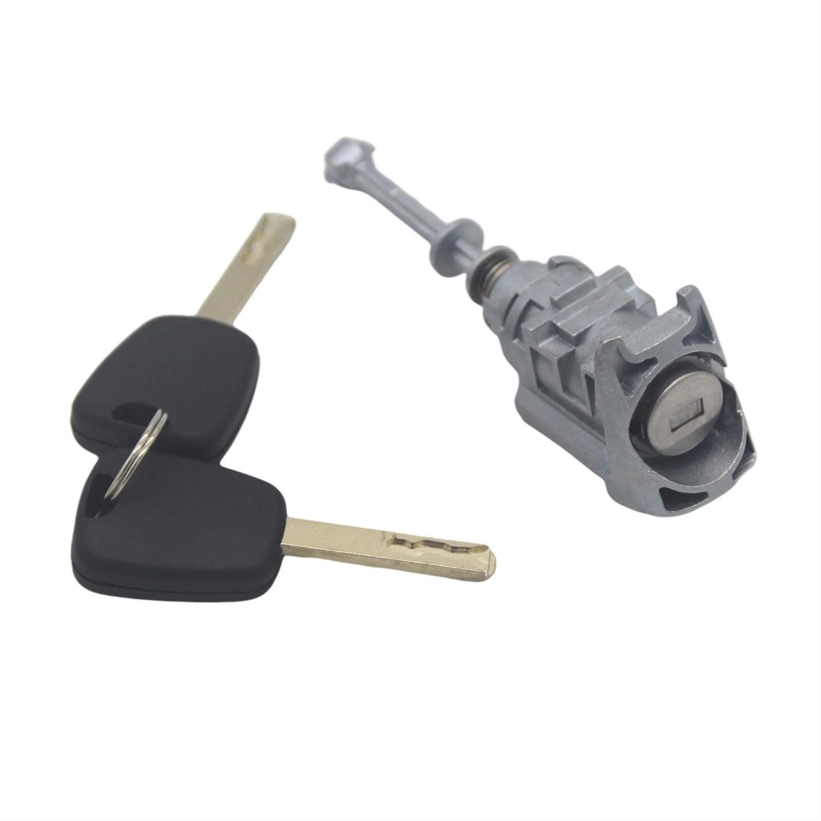 Hzsmyxgs One Color Car Door Lock Compatible With Citroen For C4 For Picasso 2006 2007 2008 9170.Y0 No502085 9170.Y1 Front Left Door Lock Cylinder Barrel With Keys(Assembled 2 Keys)