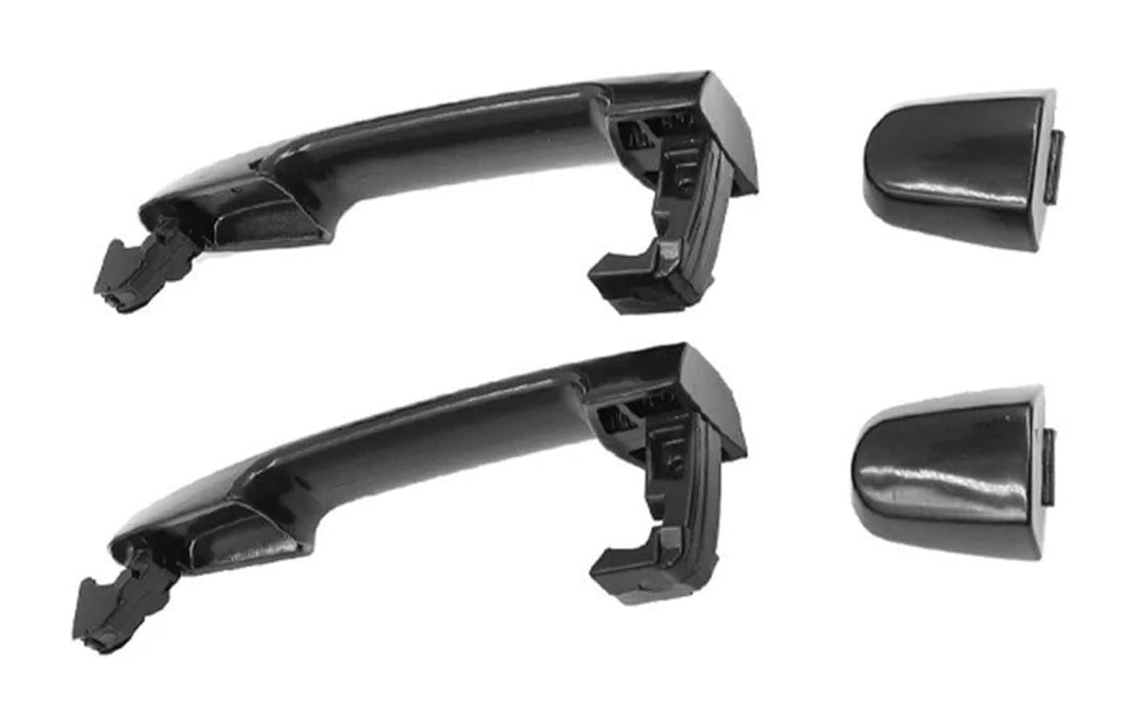 Hckclmbmzw 2X 69211-Aa020 Rl Rr For Toyota For Corolla For Matrix For Rav4 For Yaris For Solara For Highlander 69211-Aa010 69211-Aa020 Exterior Door Handles Side Handle Car Door Handle Cover(2X 69211-Aa020 Rl Rr)