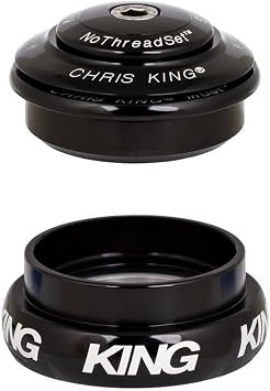 Chris King InSet 7 Black ZS Upper ZS44/28.6 Lower EC44/40 1-1/8" > 1.5" Compliant Headset