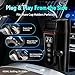 Car Electric Kettle for Travel : FVPE 12V/24V Small Electric Water Kettle, Multi-Temp Control 400 mL Portable Car Water Boiler for Brewing Coffee Tea,LCD Display 304 Stainless Steel Truck Heating Cup
