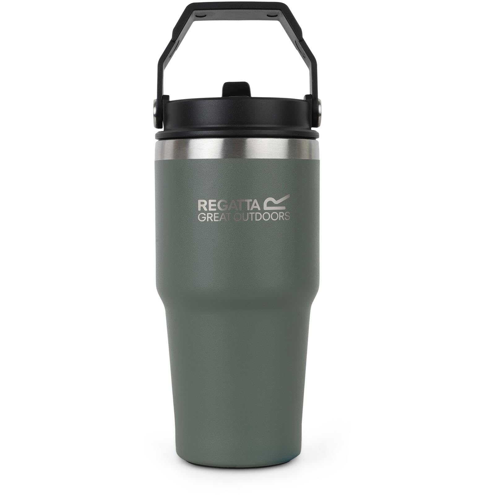 Regatta Thermulate Insulated 0.6L Flip Straw Tumbler - Sage Green