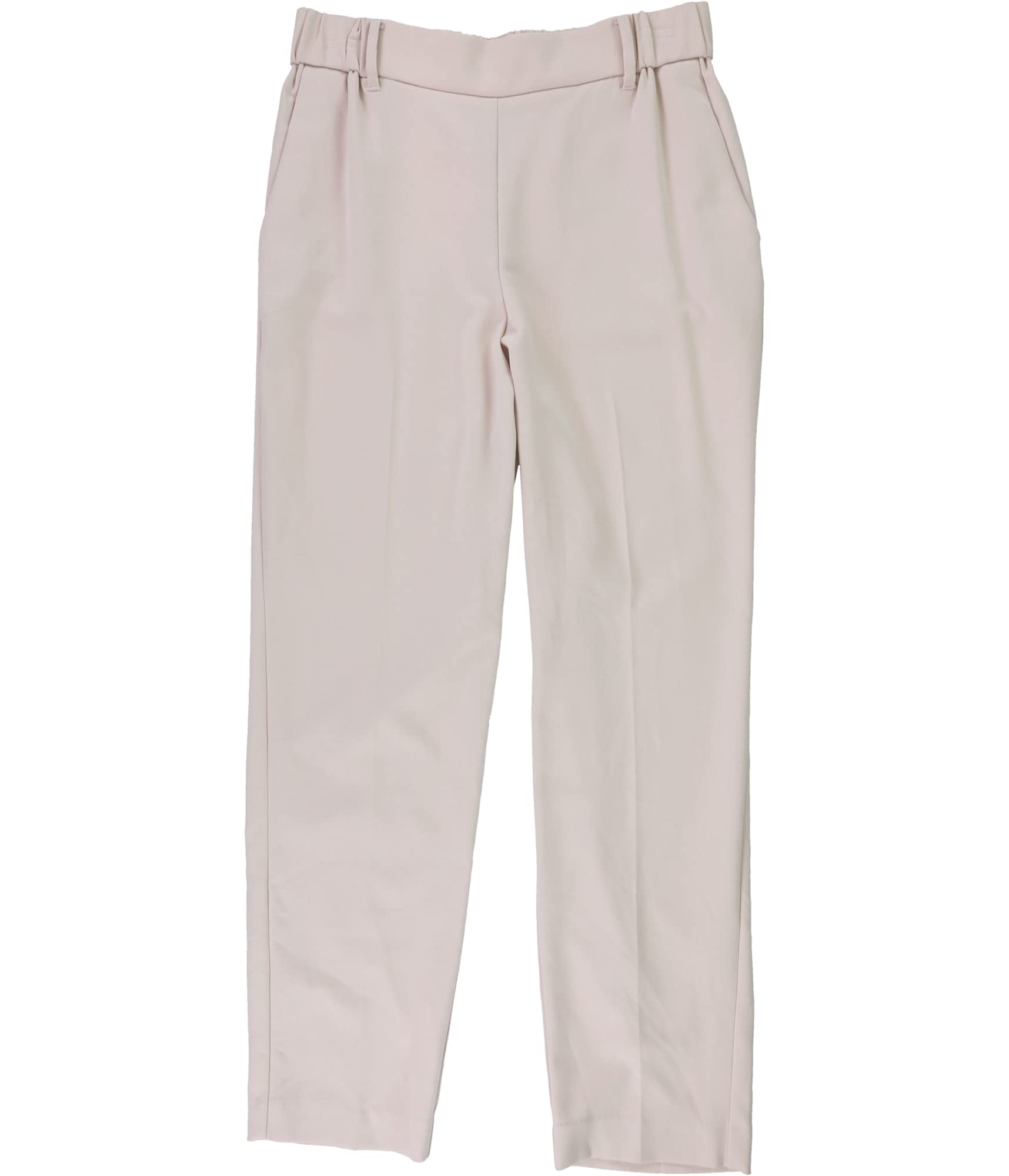 Alfani Womens Solid Casual Trouser Pants Pink Small