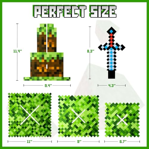 Anime Birthday Party Cupcake Display