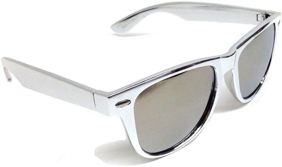 The Fly PelicanSilver Metallic Sunglasses Mirror Lenses
