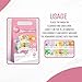 esfolio Sliqskin Pink Romantic Face Mask Set – Moisturizing, Refreshing, and Nourishing Sheet Masks for a Smooth, Soft, and Rejuvenated Skin Feel (Pack of 12)
