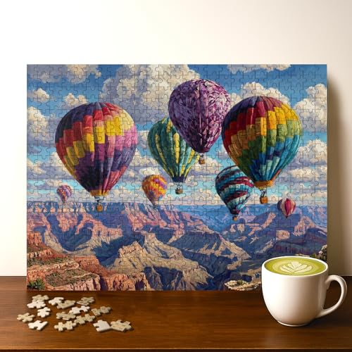 Casse-tête Southwestern Desert HOT AIR Balloon 500 pcs