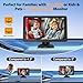 Baby Car Camera for 2 Kids - 7-Inch Split-Screen Monitor, Dual HD 1080P Cameras, Night Vision, 360° Rotatable, Easy Install Backseat Camera for Safety & Convenience - Perfect for Twins or Siblings