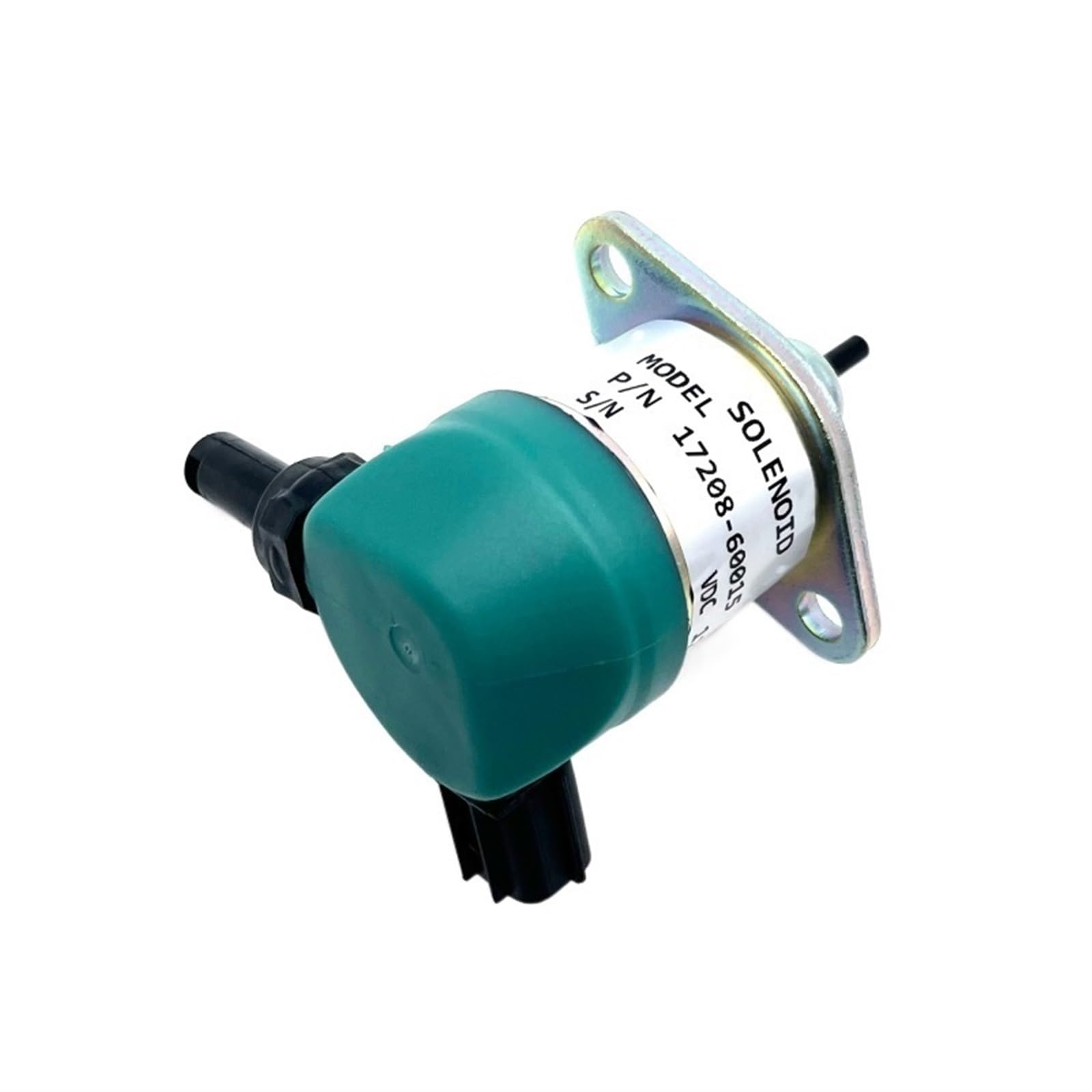 BIVOO Solenoide de Apagado de Combustible 17208-60010 12V 17208-60015 17208-60012 for Motor, cortacésped, Tractor, generador, solenoide de Parada