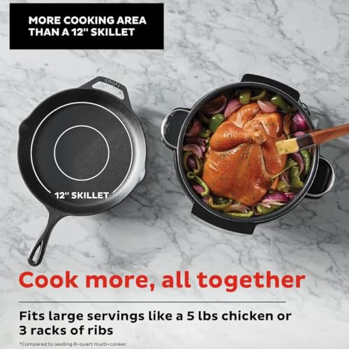 Image of Instant Pot Superior Cooker 7.5QT Slow Cooker and Multicooker, 4-in-1 Functions, Sears /Saute, Slow Cooks /Roast, Steams and Warms, From The Makers of Instant Pot