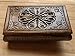 Handmade Armenian Jewelry Box made of Walnut wood (Hardwood) with Beautiful Ornaments, Gift, Souvenir, Carved Wooden Box