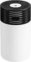 Umidificador de Ar Mini Difusor de Ambiente 300 Ml Aromas Portátil Ultrassonico Veicular Aromatizador USB LED para Carro Mesa (PRETO)
