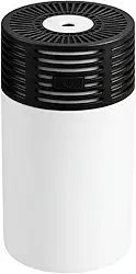 Umidificador de Ar Mini Difusor de Ambiente 300 Ml Aromas Portátil Ultrassonico Veicular Aromatizador USB LED para Carro Mesa (PRETO)