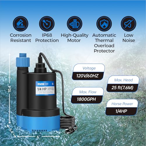 Bomba de agua eléctrica sumergible 8 Imagen adicional