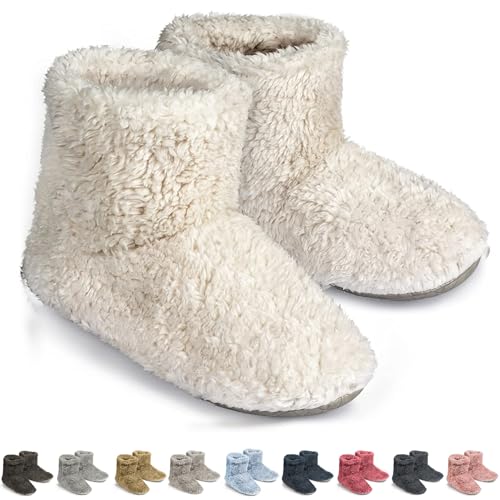 [Rilobi] [フットコーディネーターの推奨]モコモコスリッパ あったかスリッパ 北欧 冬用 ルームシューズ 冬 滑り止め 静音 スリッパ 冬 室内履き 防寒 洗える 男女兼用