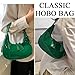 YingStar Bolso de Mano Mujer Fiesta Bolso Pequeño Piel Bolso de Hombro Mujer Movil Bolso Bandolera Pequeña Bolsa Mujer Verano Bolso Media Luna Dumpling Boda Ceremonia Cuero Verde Bolsos Cartera Imagen de YingStar Bolso de Mano Mujer Fiesta Bolso Pequeño Piel Bolso de Hombro Mujer Movil Bolso Bandolera Pequeña Bolsa Mujer Verano Bolso Media Luna Dumpling Boda Ceremonia Cuero Verde Bolsos Cartera