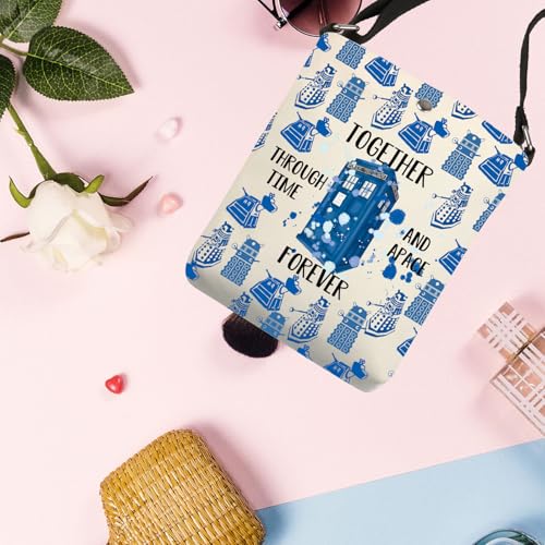Doctor Crossbody Bag Doctor Movie Fans Gift Doctor TV Show Gifts Police Box Gift Together Forever Through Time And Space Handbag 7