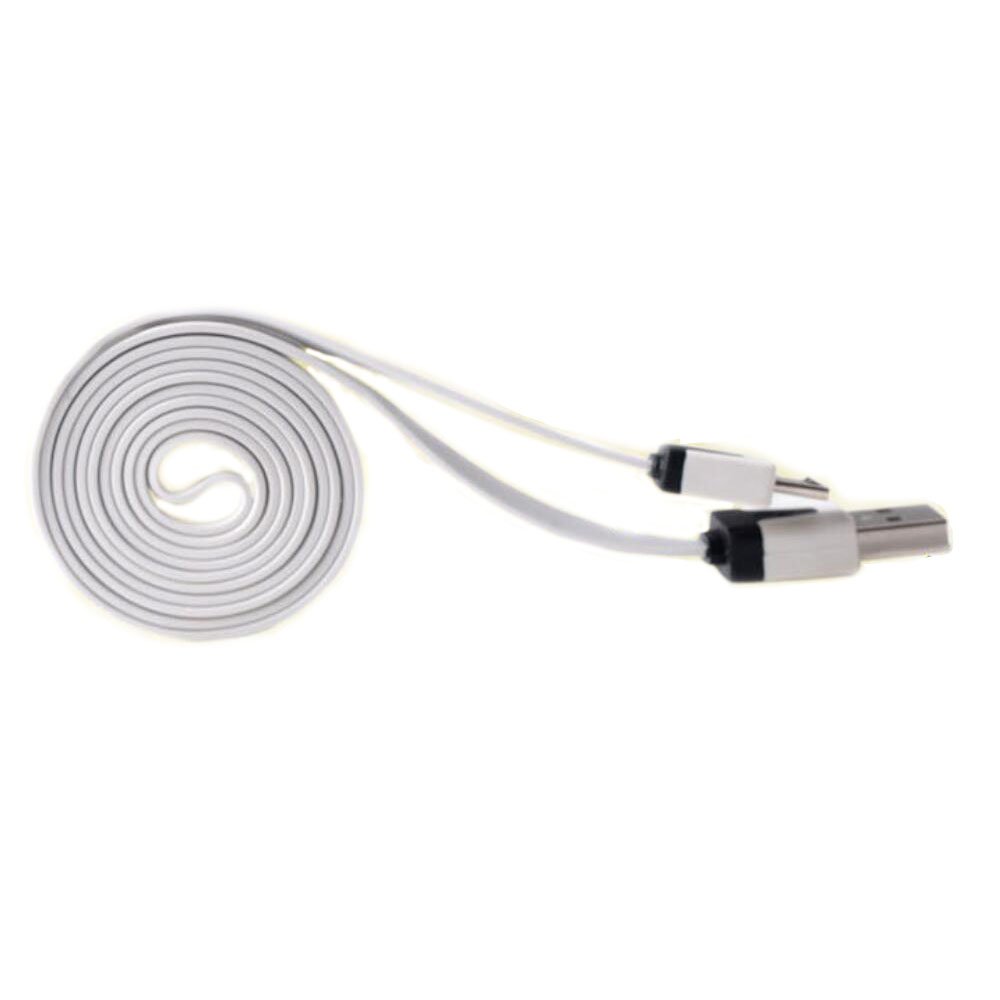 PEZAXReplacement TPU Micro-USB Charging Cable - White