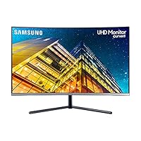 Samsung UHD Curved Monitor U32R592CWR, 32 Zoll, VA-Panel, 4K UHD-Auflösung, Reaktionszeit 4 ms, Bildwiederholrate 60 Hz, Flicker Free, Eye Saver Mode