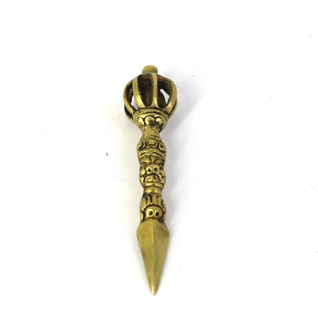 Miedziany tybetański buddyzm Dorje Vajra Phurba Amulet Ręcznie robione Nepal Ozdoby