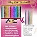 Andou | 14 Colors | Up To 6800 Strands | Heat Resistant Hair Tinsel Kit For Girls, Women & Kids | 48 Inch | One Wooden Threader & Crochet | One Plier | Two Hair Clips | Two Hundred Beads