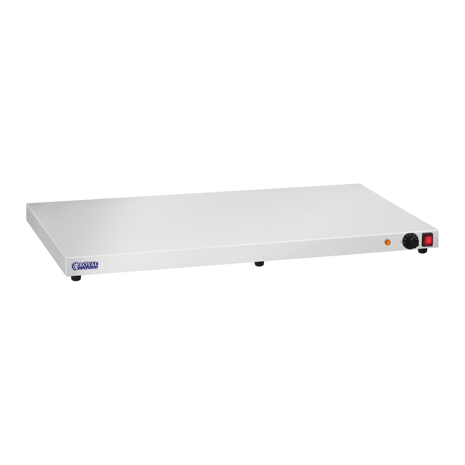 Royal Catering RCHP-600E Piano Caldo (600 W, 100 cm) Acciaio inox
