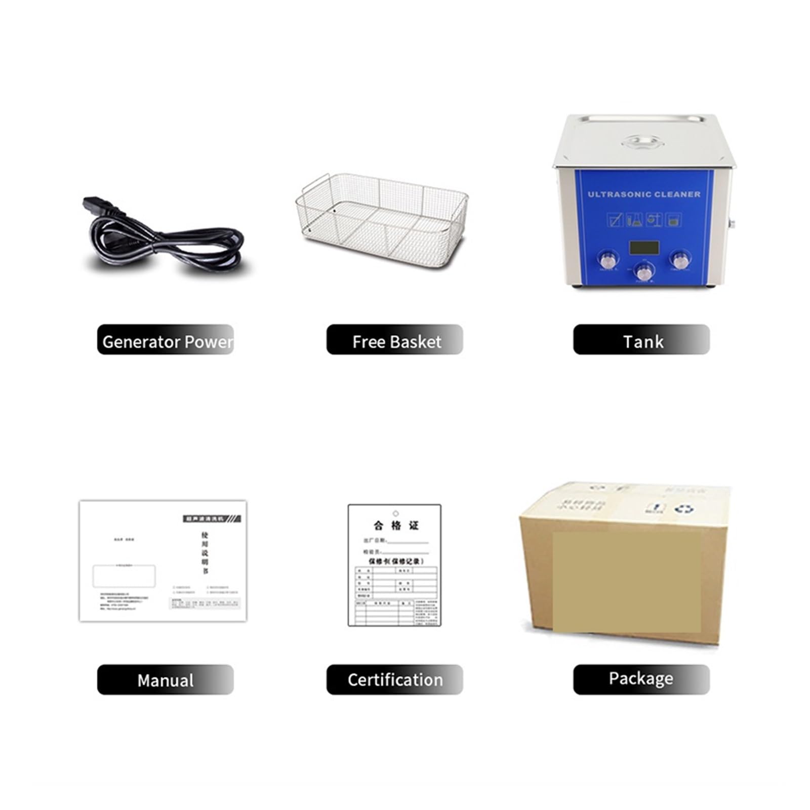 Myjka Ultradźwiękowa, 10L Laboratorium Medyczne Myjka Ultradźwiękowa Degas Bath DPF Części Metalowe Formy Szkło Olej Odtłuszczacz Do Rdzy Ultrason Maszyna Do Czyszczenia