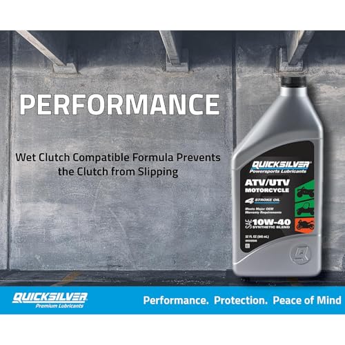 Quicksilver 10W-40 Synthetic Blend Oil