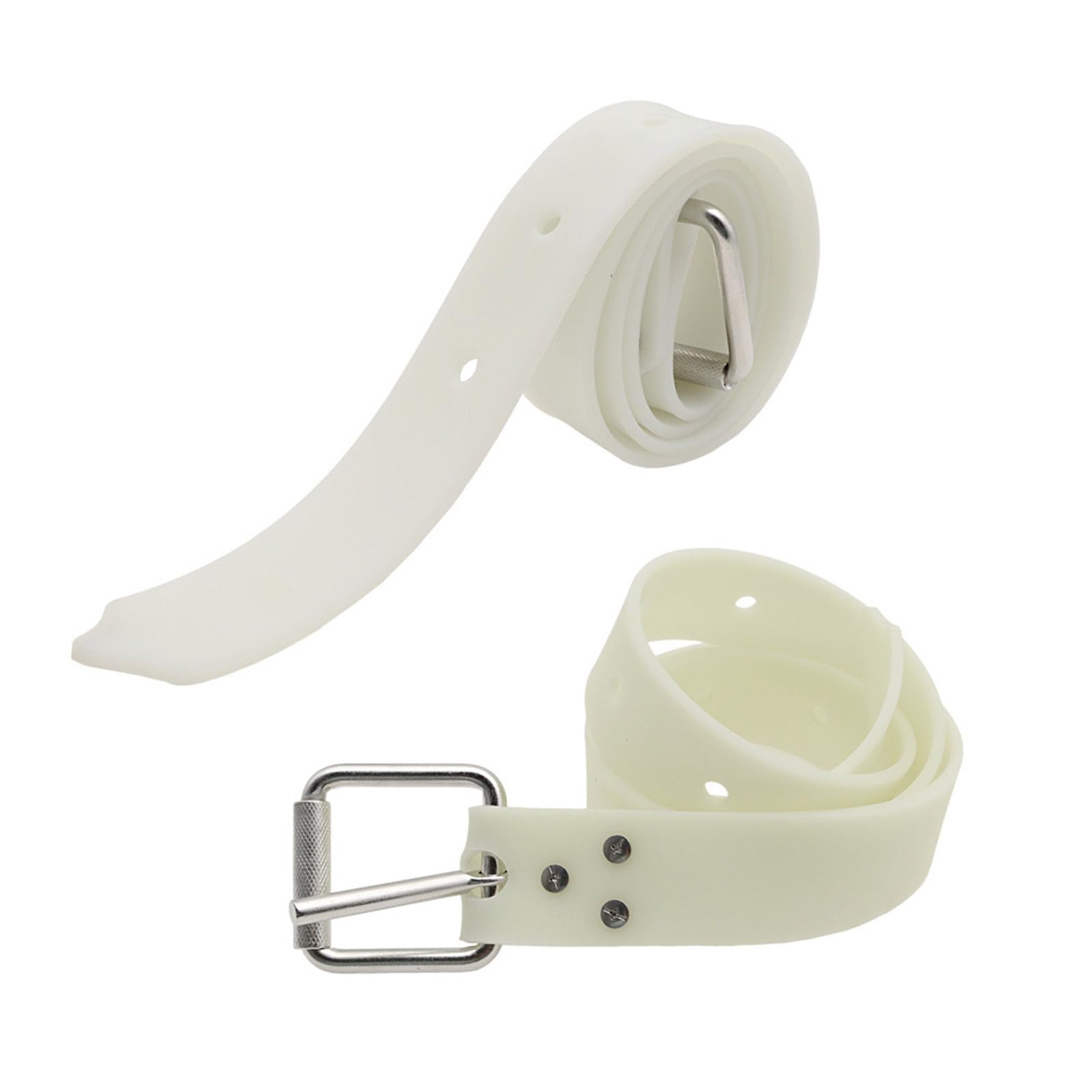 Ceinture de plongée en silicone avec boucle à dégagement rapide pour plongée avec tuba