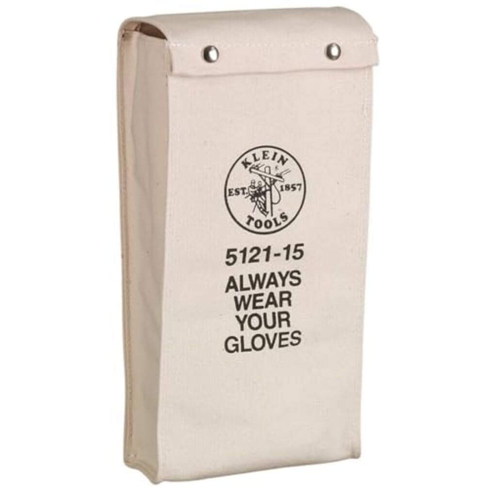 Klein Tools 5121-15 Glove Bag, No. 4 Canvas, 15-Inch