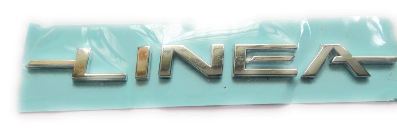 Spedy Monogram/Logo/Decals/Wraps/Sticker /3D for Feat Linea Active/Emotion Model Rear Side Linea Written (1 Pc) Logosn282
