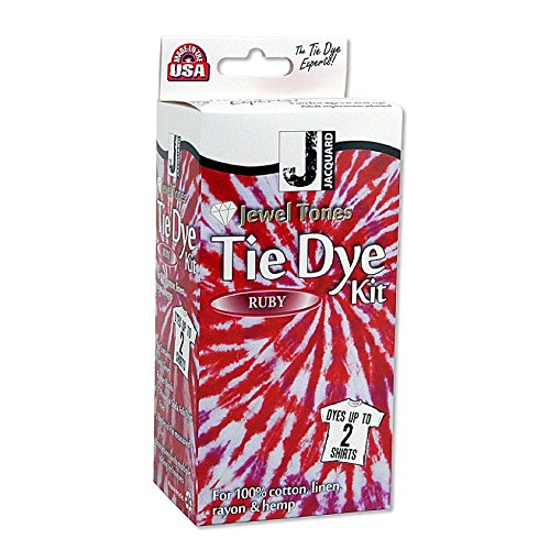 Jacquard Jewel Tones Tie-Dye Kit (Ruby)
