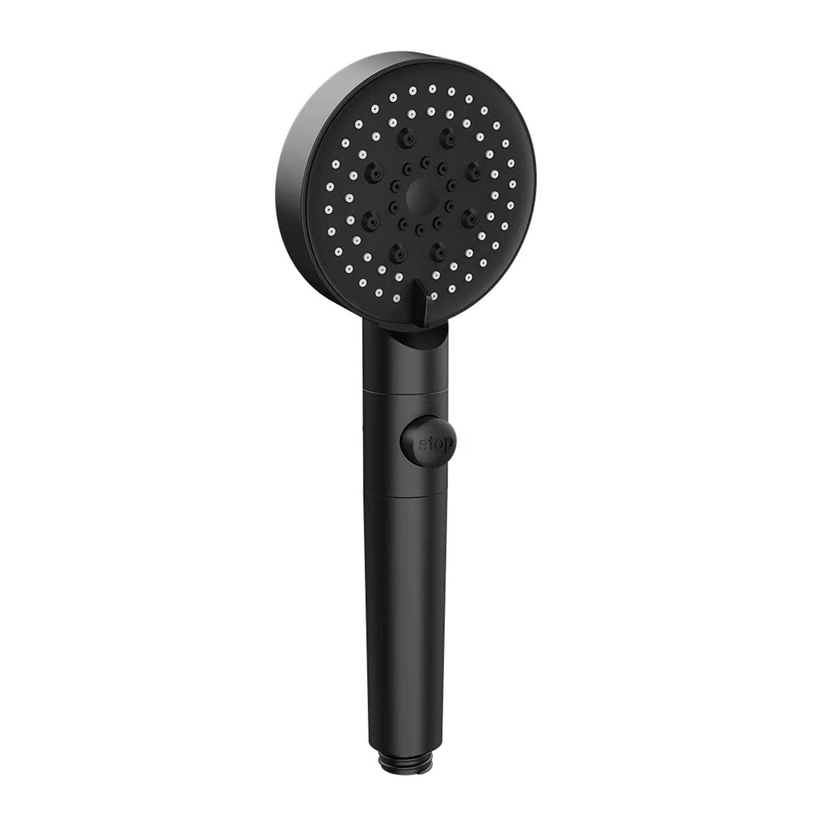 Alcachofa de ducha de alta presión con 6 modos ajustables, diseño de ahorro de agua, función de parada de una tecla, accesorios de baño de primera calidad para una máxima relajación