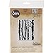 Sizzix 661405 Embossing Folder, Birch Trees by Tim Hotlz, Gray