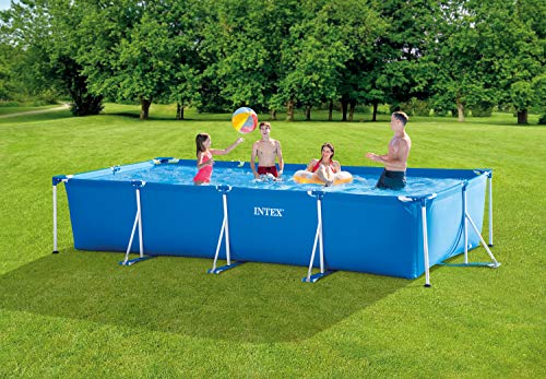 Intex 4,5 2,2 m x 0,84 m rechteckiges Rahmen-Pool-Set, mehrfarbig – Bild 4