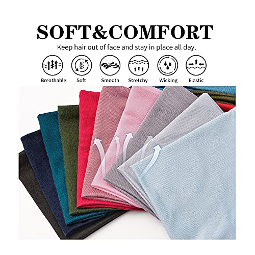 Jesries 133-2104WHYD-10A Women'S Workout Headbands Non Slip Sport Sweatbands Yoga Hairbands thumb #2