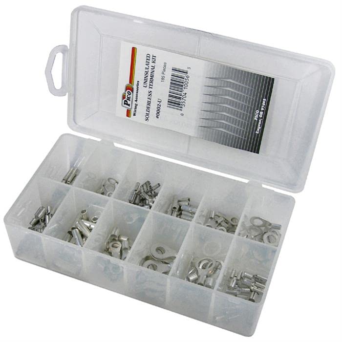 Uninsulated Terminal KIT - 185 Pieces