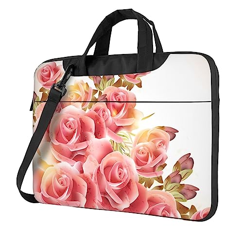 Sac à bandoulière étanche pour ordinateur DEHIWI Blossom idéal pour le bureau et les trajets