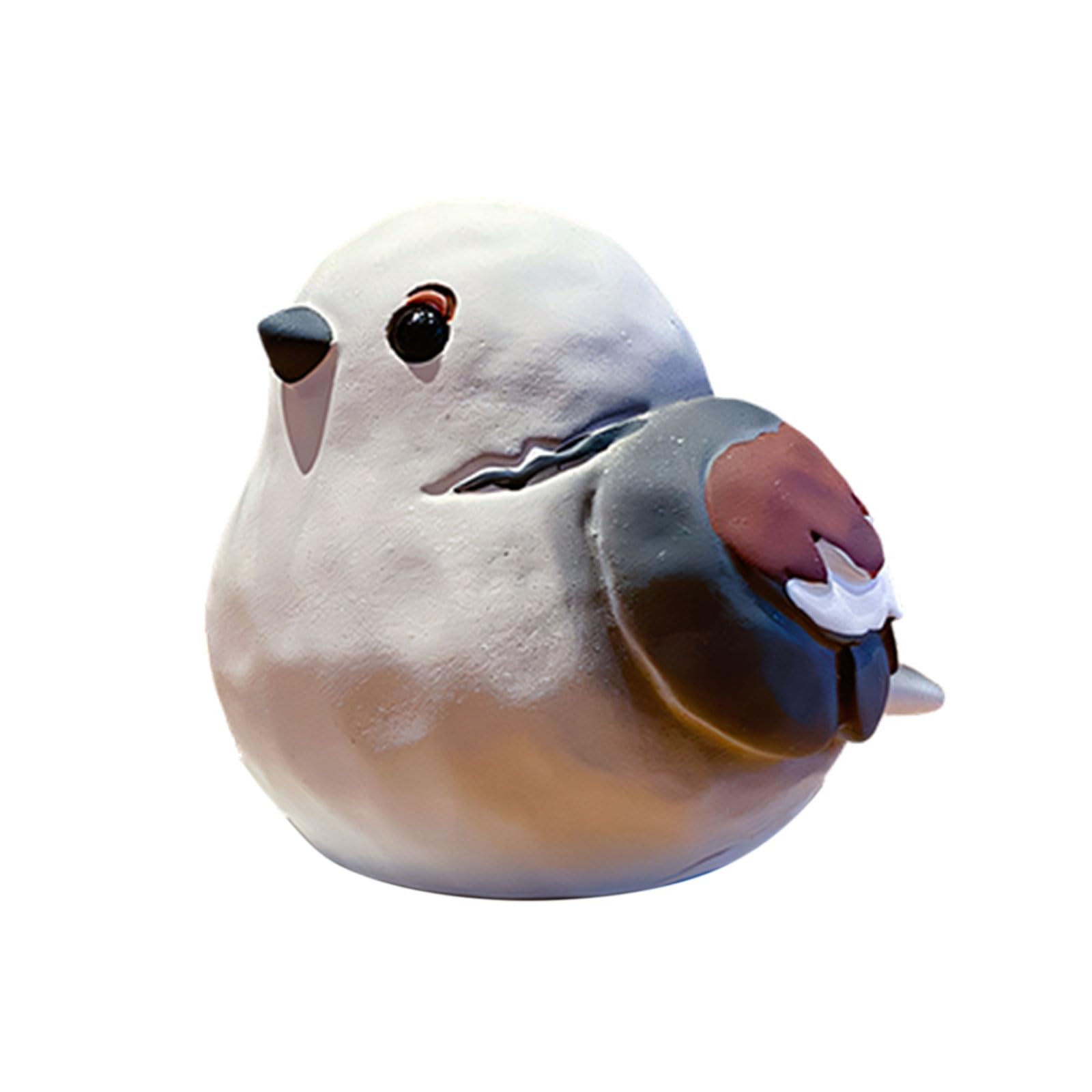 Msioytog Resin Bird Figurines Decorations Bird Statues Home Decors Animals Sculptures Ornament Housewarming Gifts for Women Men Animal Decorative Sculptures